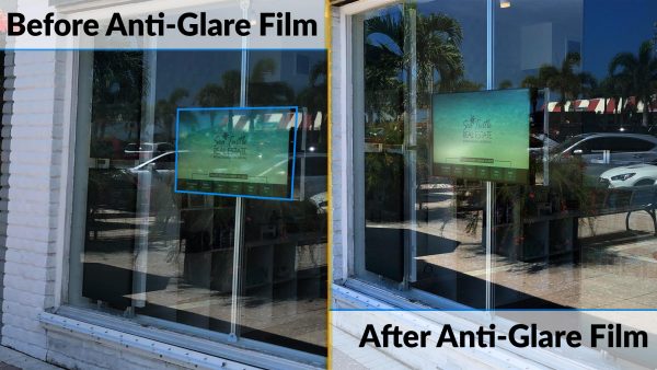 Anti Glare Film Before And After